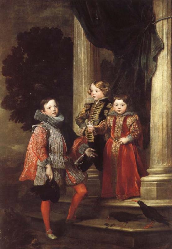 Anthony Van Dyck The Balbi Children oil painting picture